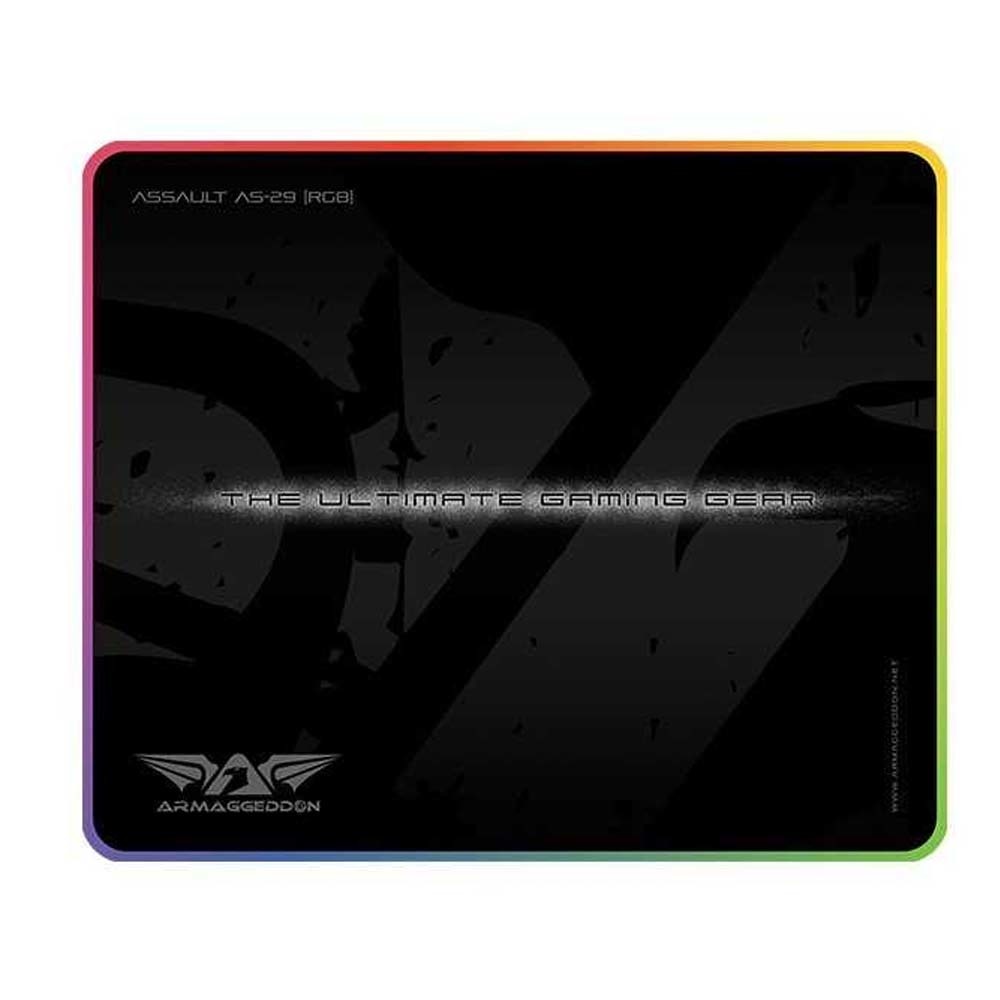 Gaming Mouse Pad ARMAGGEDDON Assault AS-29R RGB black