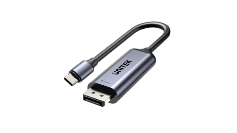 Unitek Converter USB-C to DP Cable 8K60Hz 1.8m Bidirectional V1423D