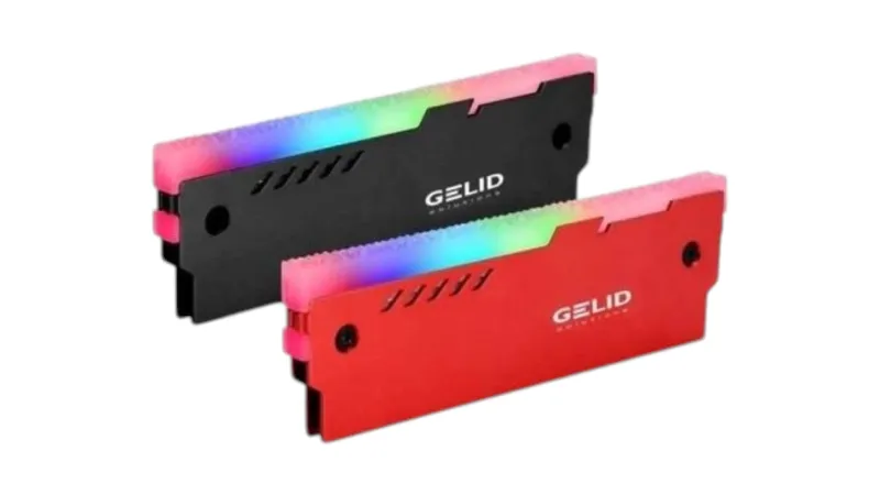 GZ-RGB-01 LUMEN RGB RAM COOLING KIT BLACK GELID