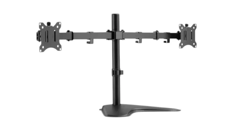 DIGITUS DUAL MONITOR MOUNT WITH STAND 15-32″ 2X8KG(MAX) DA-90401