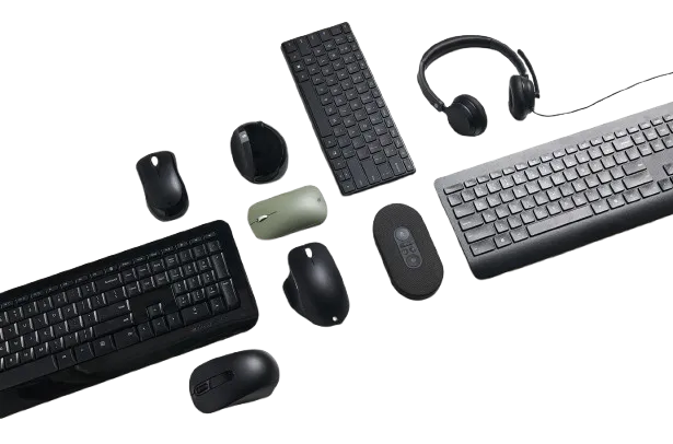 KEYBOARD, MOUSE & PERIPHERALS