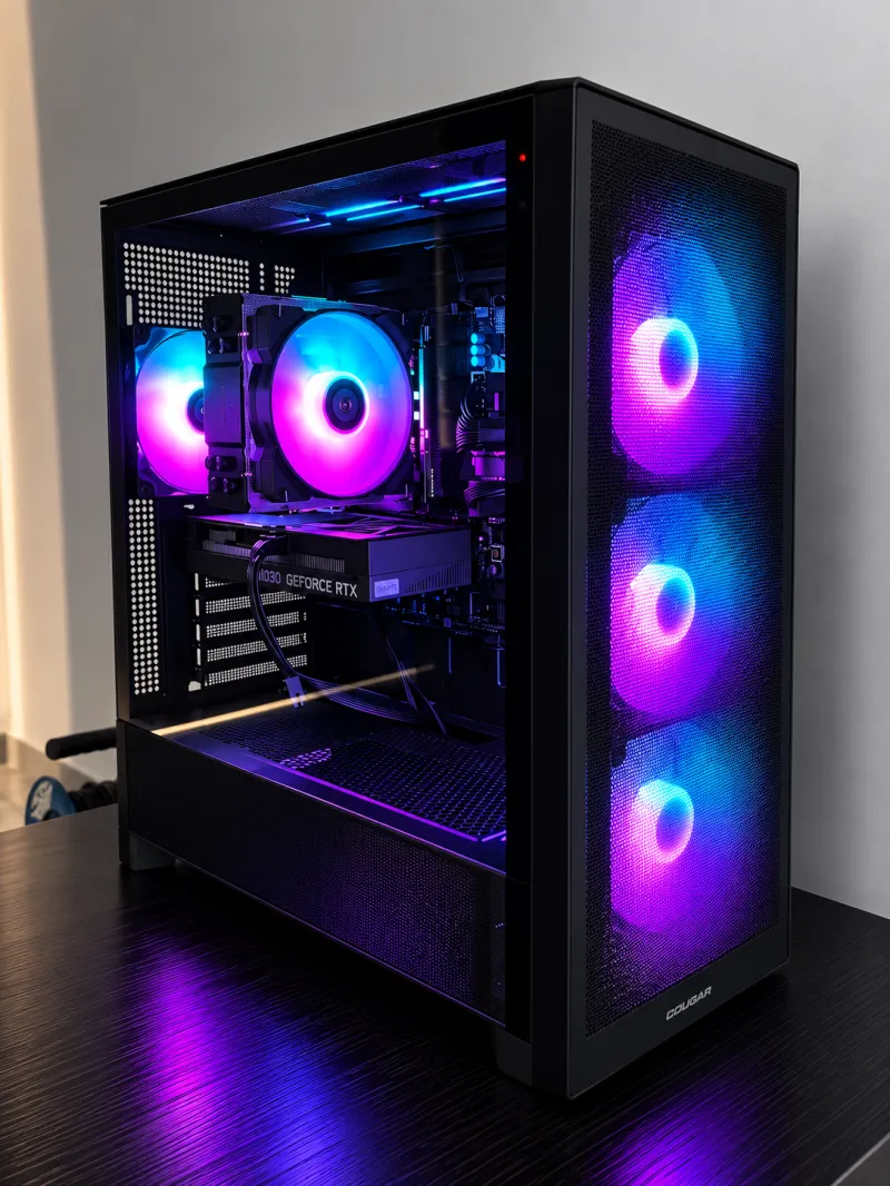 Custom Gaming PC/ Ultra 5 225F/ 16GB/ 512GB NVMe/ RTX 5050