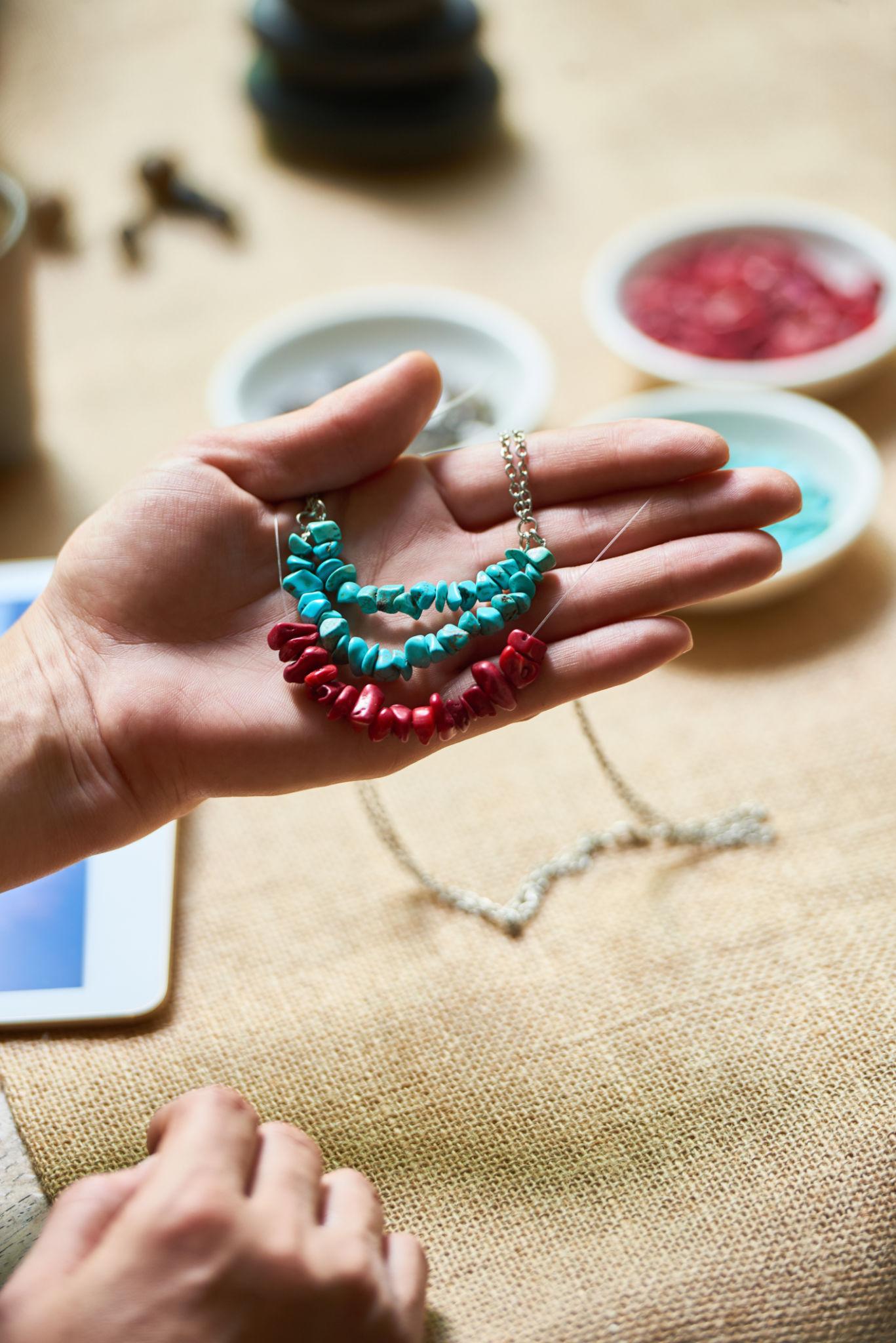 Handmade Gemstone Necklace
