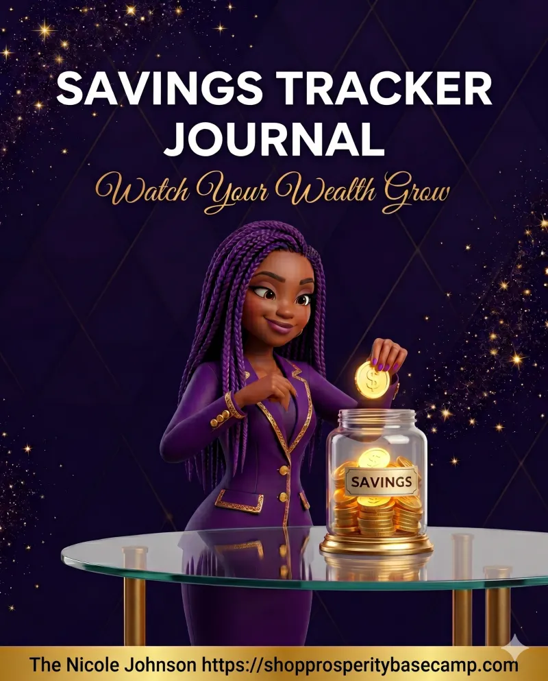 Savings Trackers Workbook: Your Visual Guide to Saving with Purpose