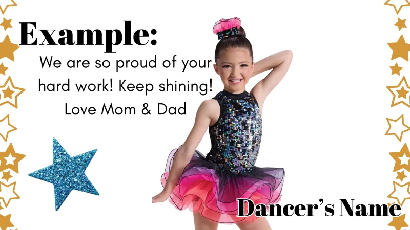 Recital Dancer Shoutout