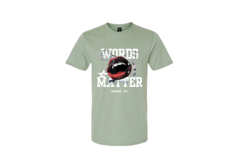 Words Matter Tee - Summer Collection