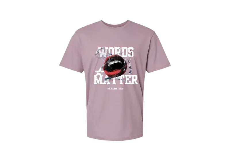 Words Matter Tee - Summer Collection