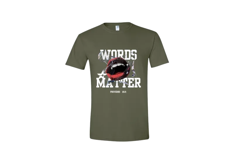 Words Matter Tee