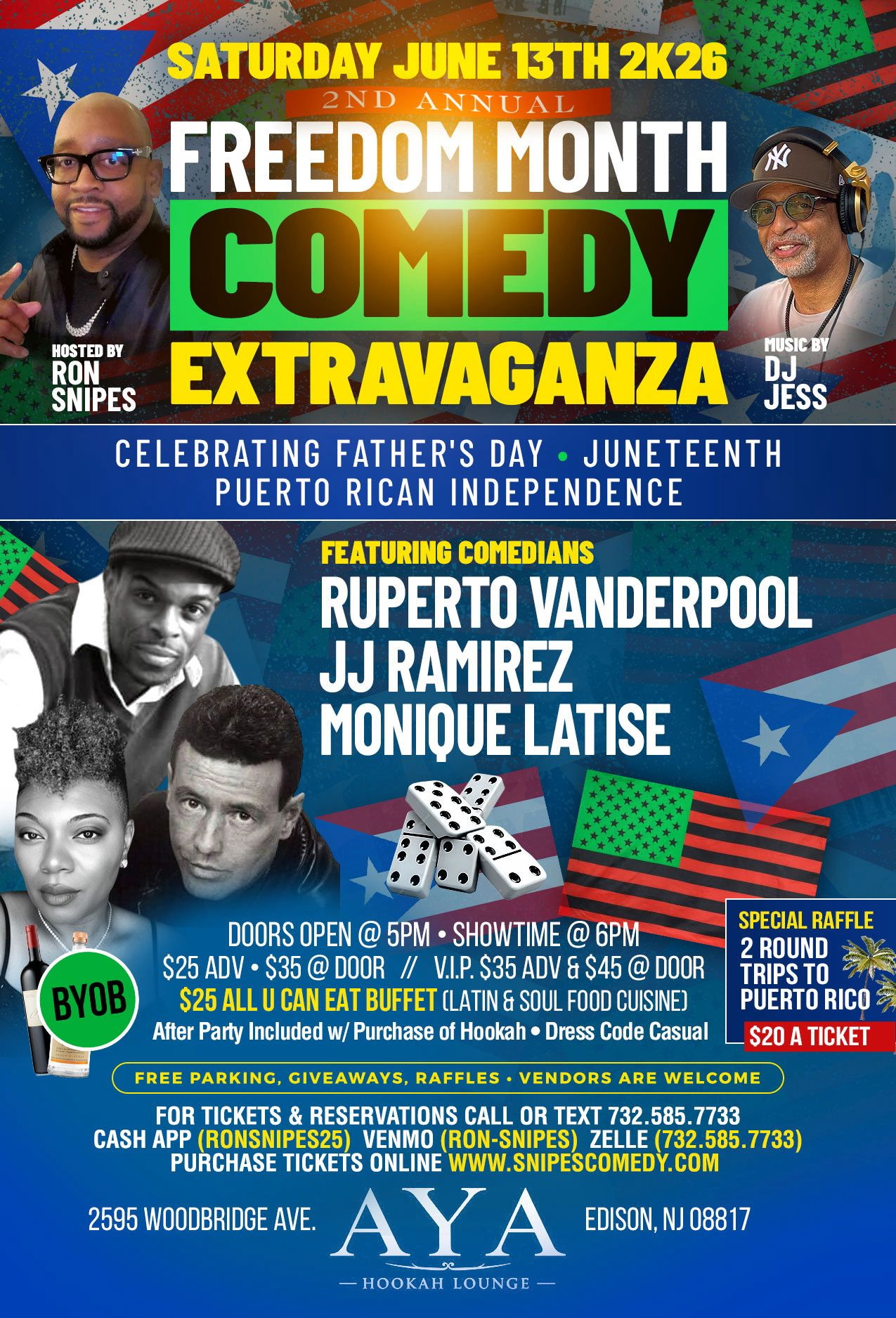2nd Annual Freedom Month Comedy Extravaganza