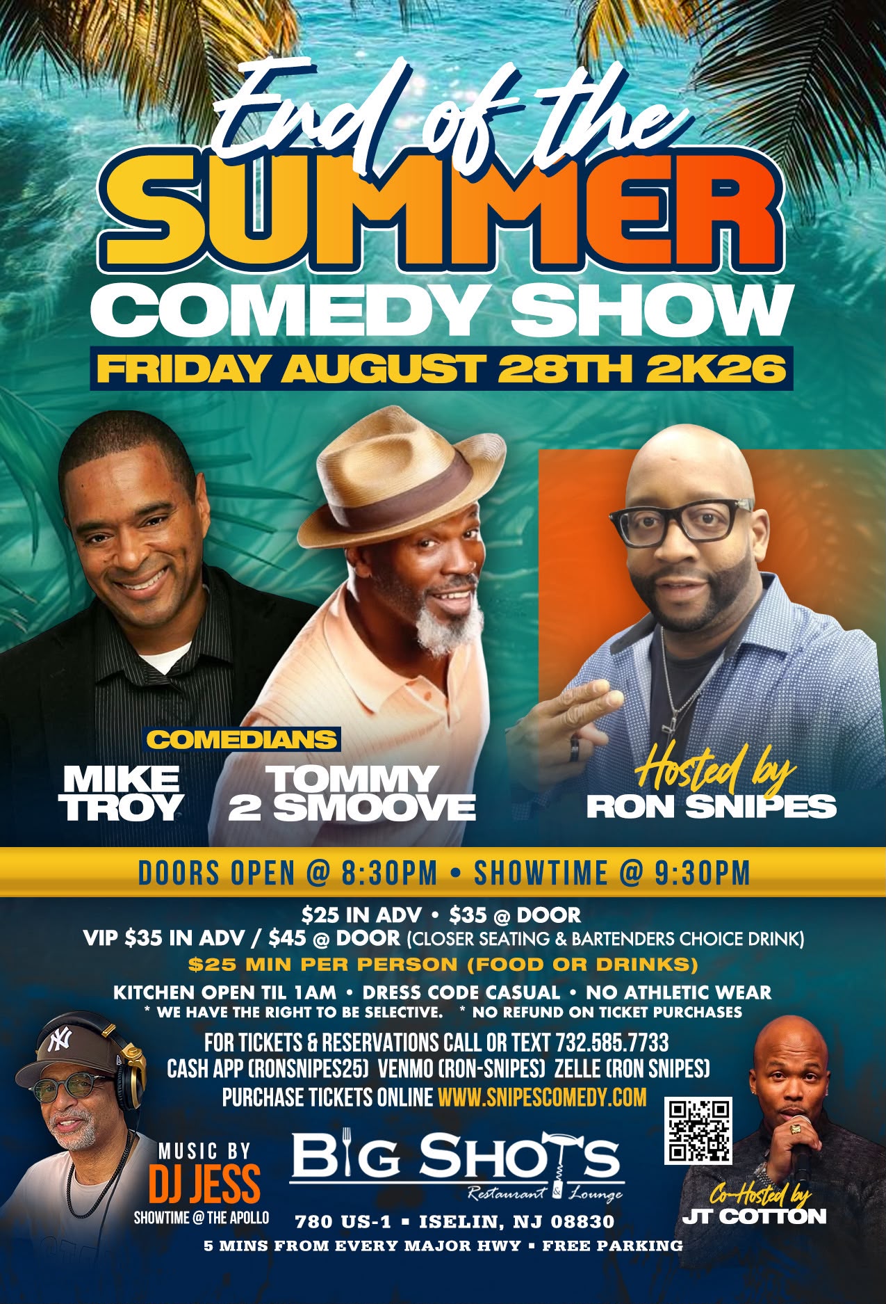 End of the Summer Comedy Show 🎤🌴