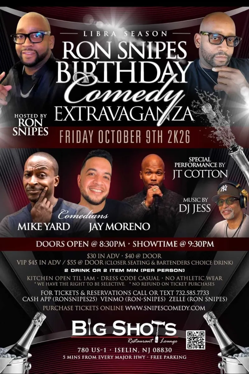 Ron Snipes Birthday Comedy Extravaganza – General Admission