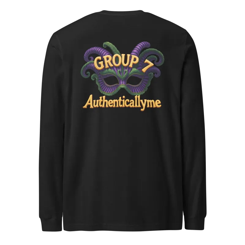 AuthenticallyMe Unisex Long Sleeve Tee - Men's Design