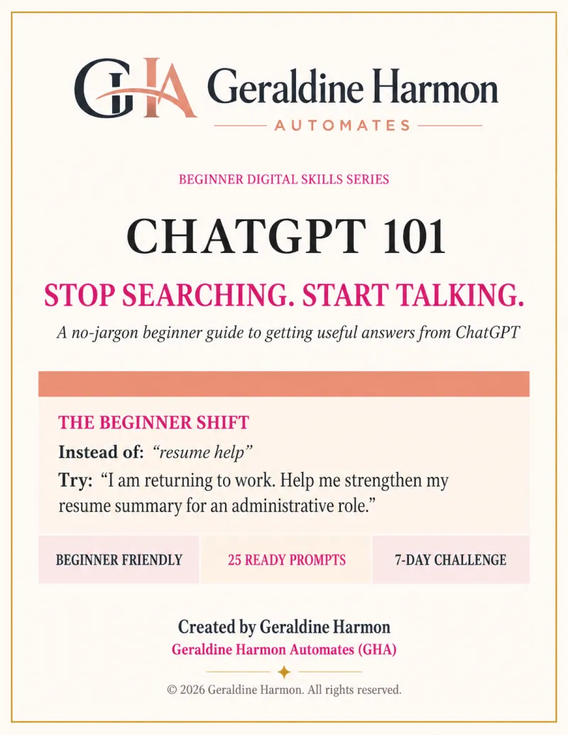 GHA ChatGPT 101