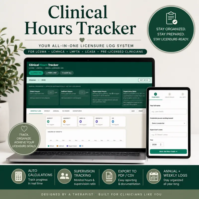 Clinical Hour Tracker