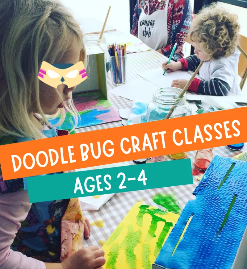 Doodle Bugs Craft Class Series -Ages 2-4 - COMING SOON
