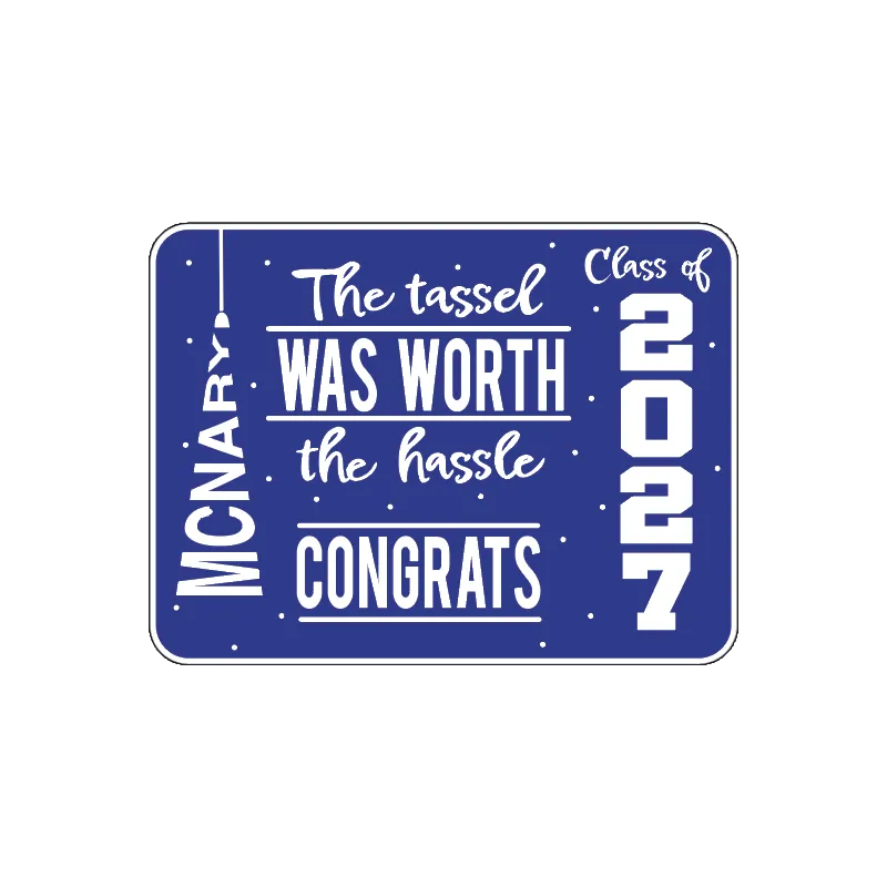 McNary Grad Sign