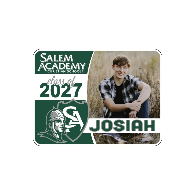 Salem Academy Grad Sign with Picture