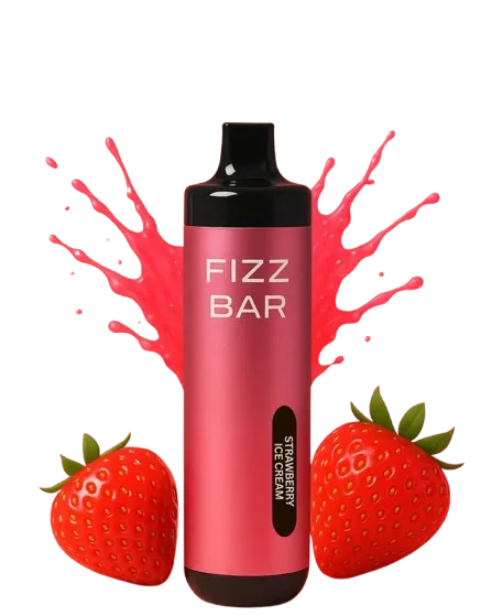 Fizz Bar 8000 Strawberry Ice Cream 5%