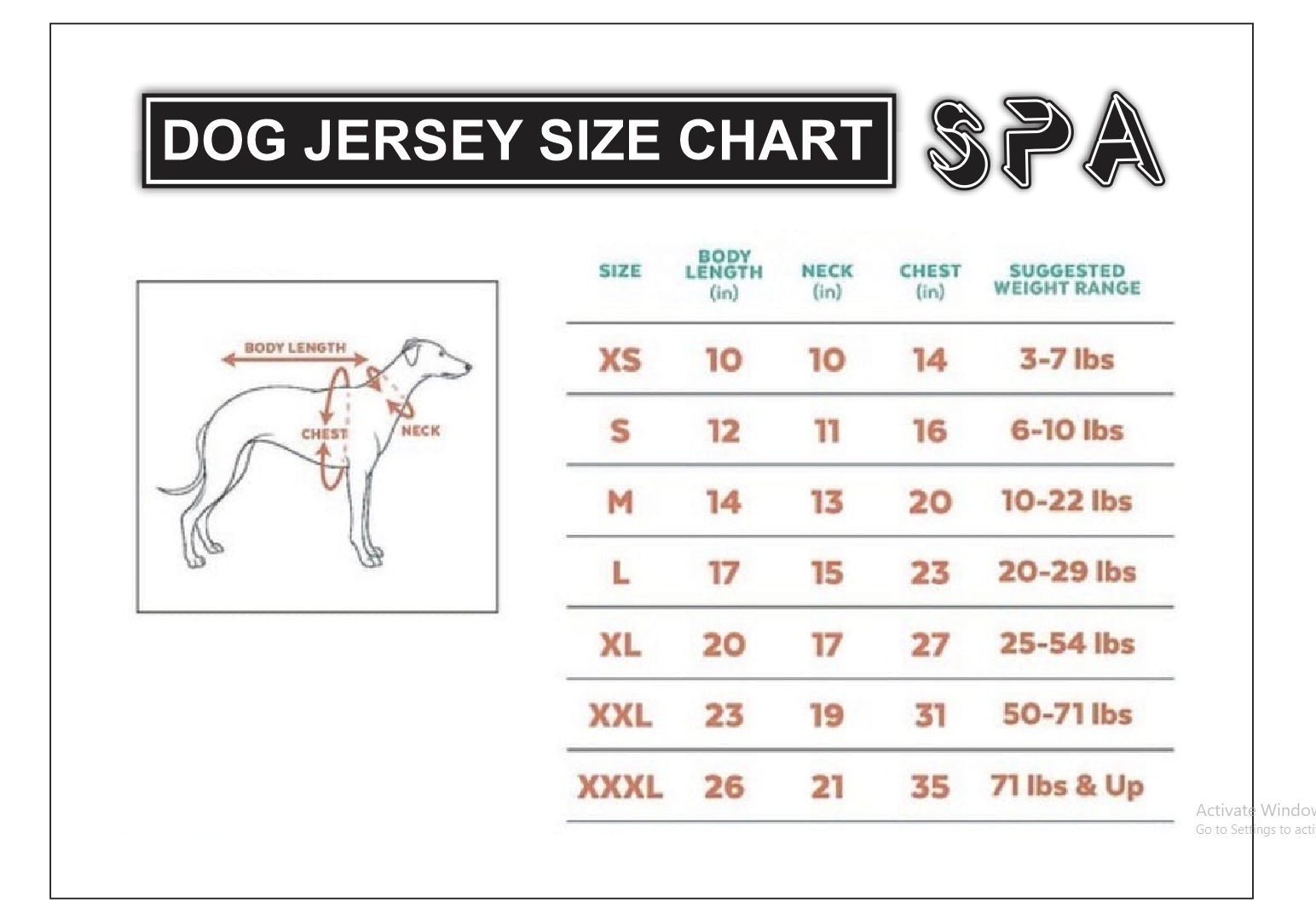 ASSL Dog Jersey
