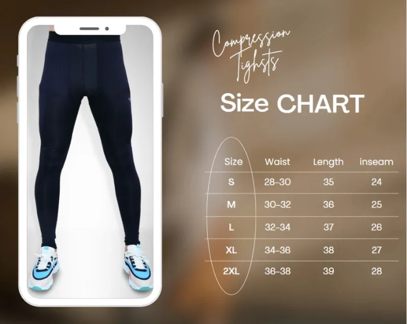 ASSL 3/4 Compression Tights