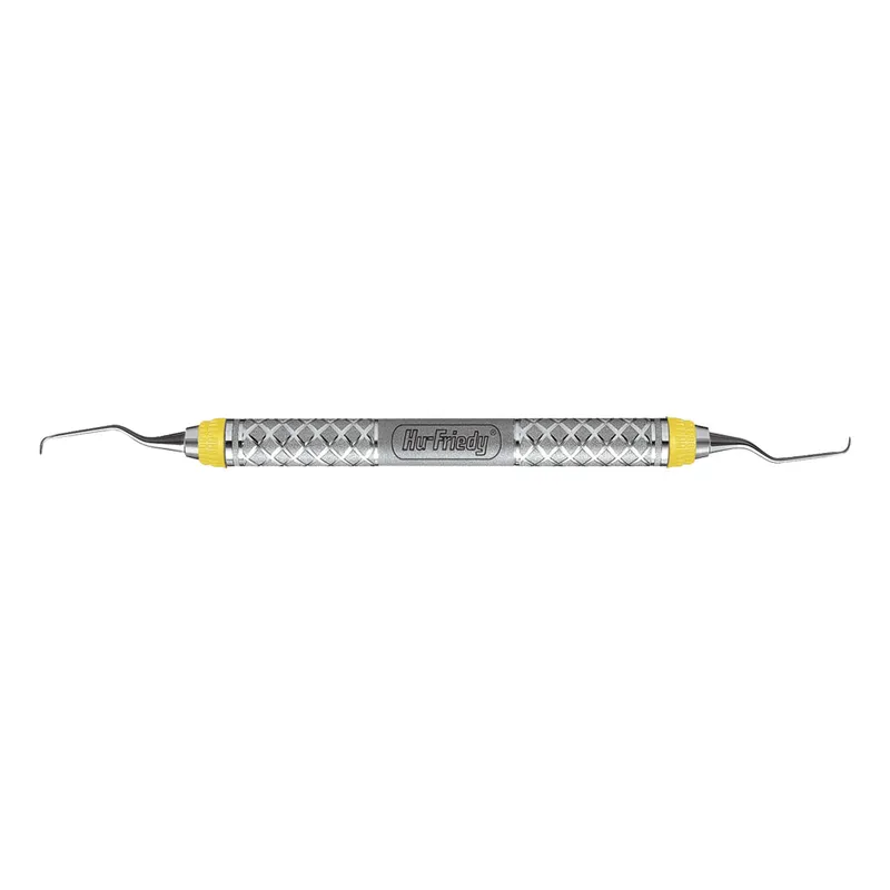 [A00121016] - Curette gracey #5/6 man#9 giallo mf orale/labiale Consorzio ONDA
