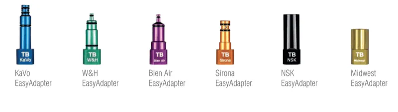[A00001290] - EASYADAPTER Adattatore testina nebulizzatrice EASYOIL per turbine Bien-Air Silver