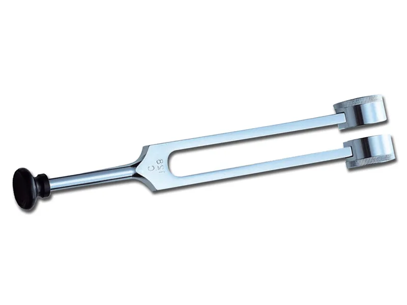 [A00012506] - Diapason in alluminio 128 hz con piedino