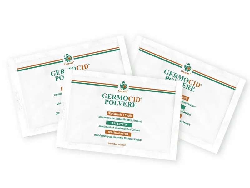[A00010012] - GERMOCID Disinfettanti per ambienti e strumenti in bustina [16 g] Gima
