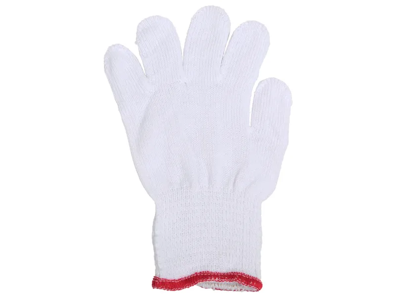 [A00010497] - Guanti in cotone - misura 6,5 - bianchi