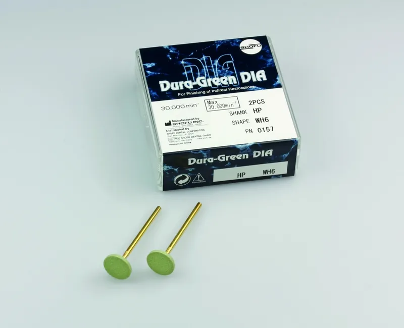 [A00076714] - Dura-Green Dia HP WH6 Shofu [0157] Shofu