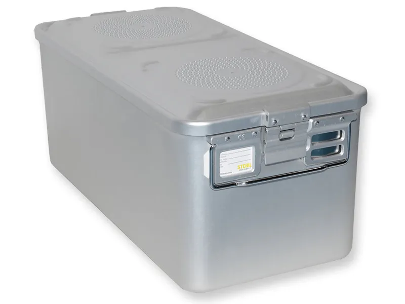 [A00014028] - Container con filtro grande h260 mm - grigio