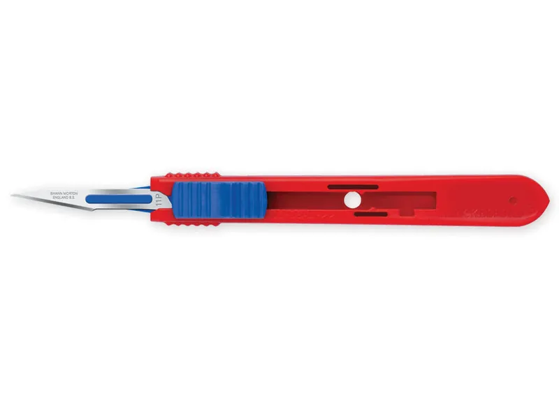 [A00111050] - bisturi di sicurezza swann-morton lama inox n.11p - sterile Gima