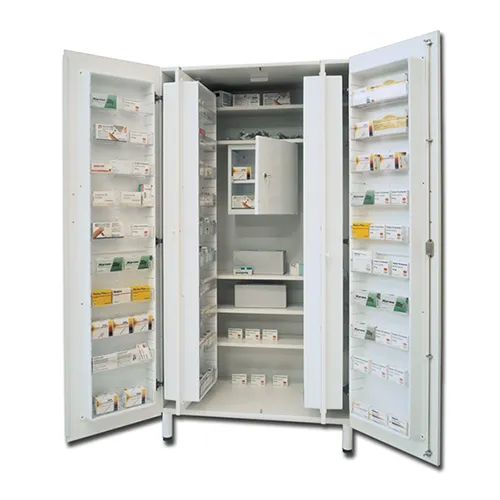 [A00060243] - 27944 ARMADIO PORTAMEDICINALI bilaminato bianco [1000x600xH1950mm] Gima