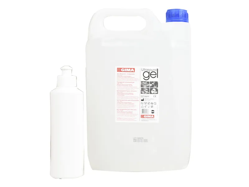 [A00010535] - Gel per ultrasuoni trasparente in tanica [5 l] Gima