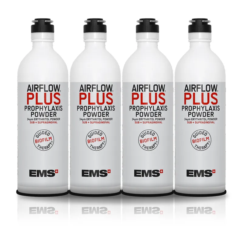[A00166197] - AIR-FLOW PLUS BARATTOLI IN ALLUMINIO 4x400g EMS