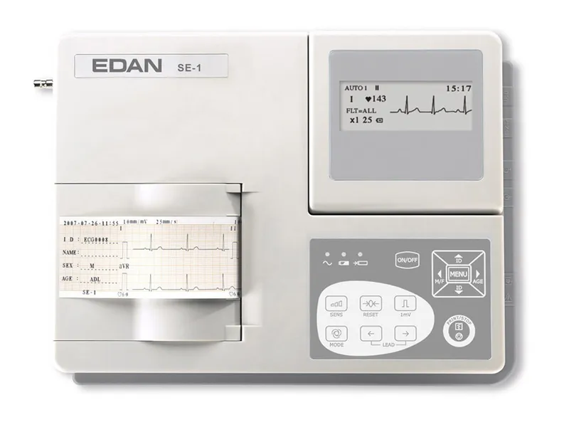 [A00013077] - SMART ECG a 1 canale con monitor Edan