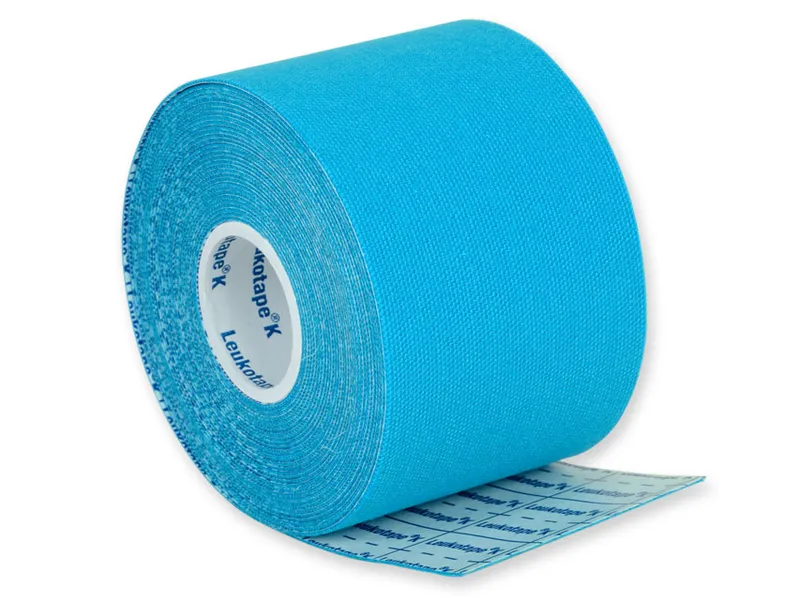[A00100495] - leukotape k tape neuromuscolare bsn 5 mx5 cm -azzurro Gima