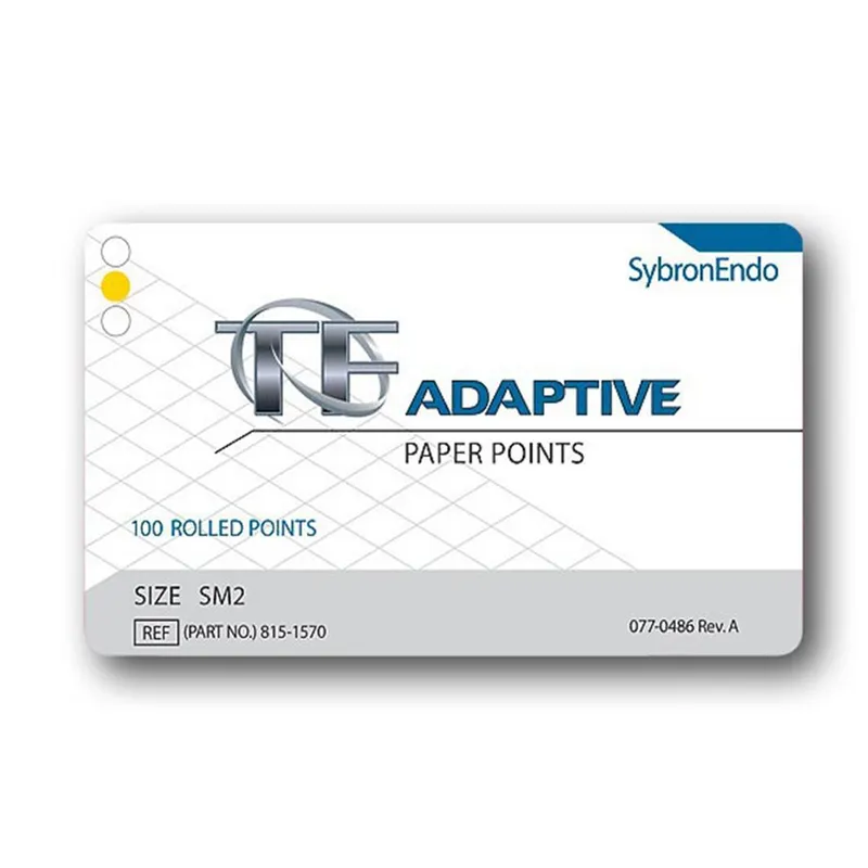 [A00151560] - TF ADAPTIVE CONI CARTA SMALL GIALLO SM2 - 100pz
