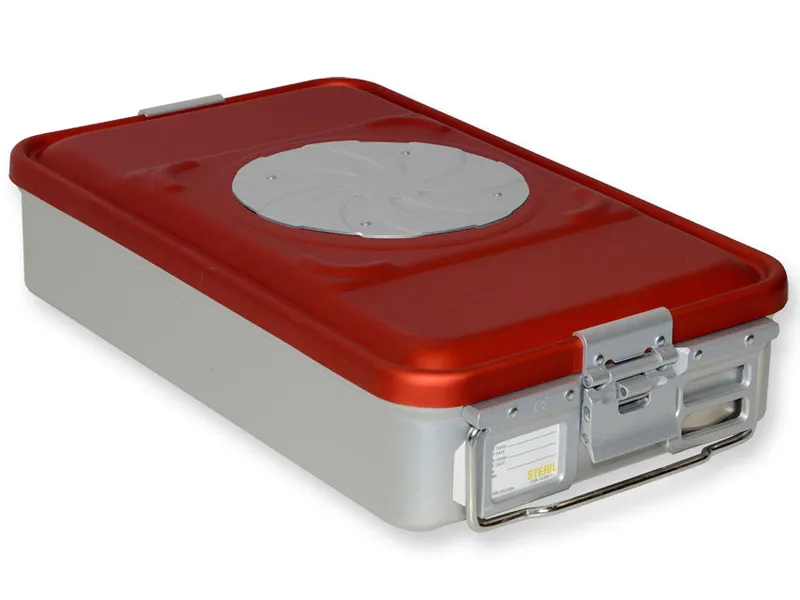 [A00014049] - Container con valvola medio h100 mm - rosso