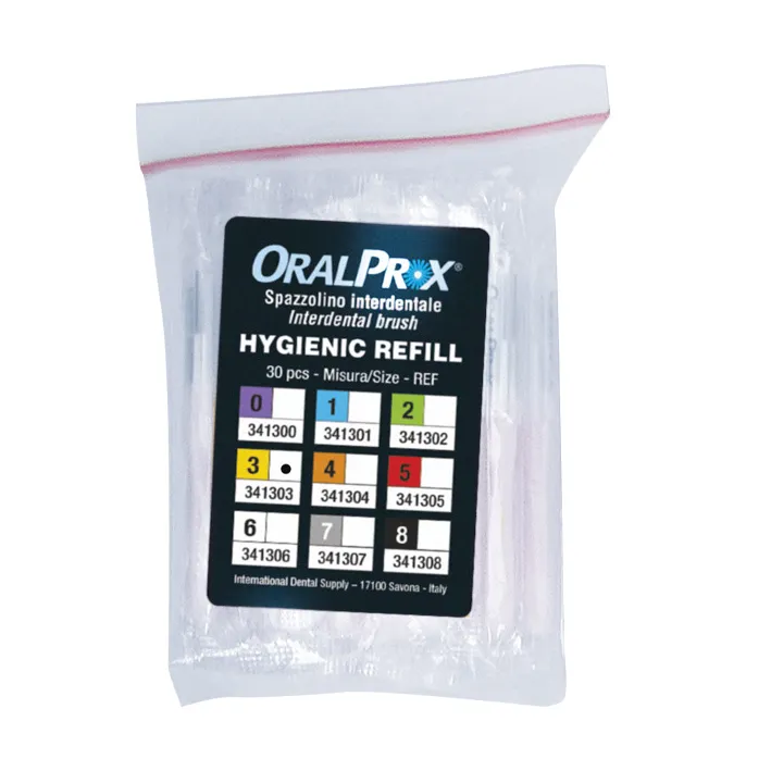 [A00146192] - scovolini oralprox refill - 30pz - misura 6ids