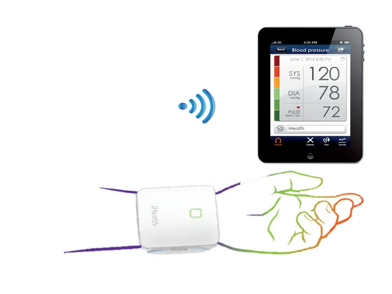 [A00051982] - iHEALTH SENSE BP7 Misuratore pressione da polso Gima
