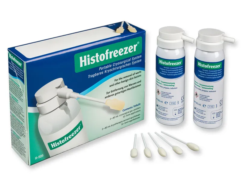 [A00099461] - p5 histofreezer 2 flaconi 80 ml + 52 applicatori 5mm Gima