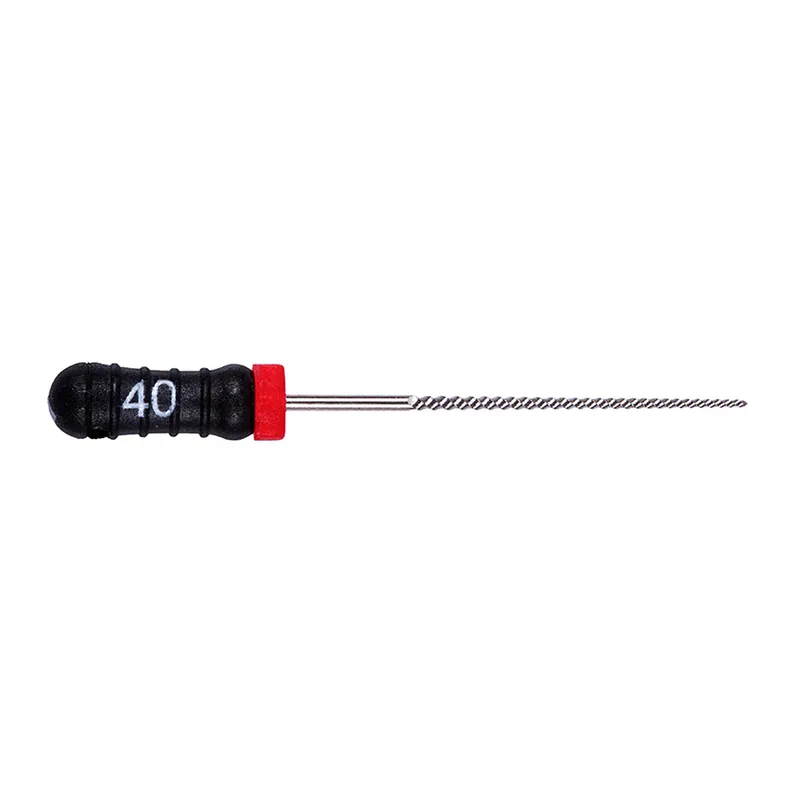 [A00165514] - K-FILES 25mm CON .02 ISO 40 NERO - 6pz ZARC4ENDO