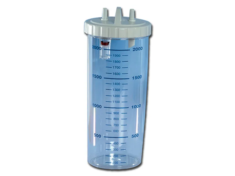 [A00012000] - Vaso 2 litri con coperchio - autoclavabile