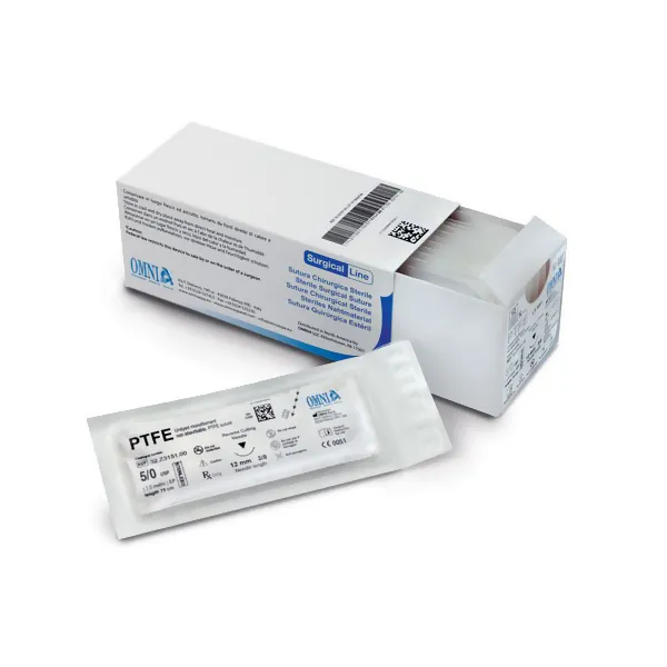 [A00142791] - suture ptfe diamante 18mm 3/8 12pz - 5/0omnia