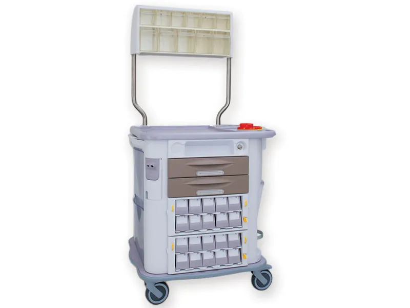 [A00100294] - carrello aurion emergenza marrone Gima
