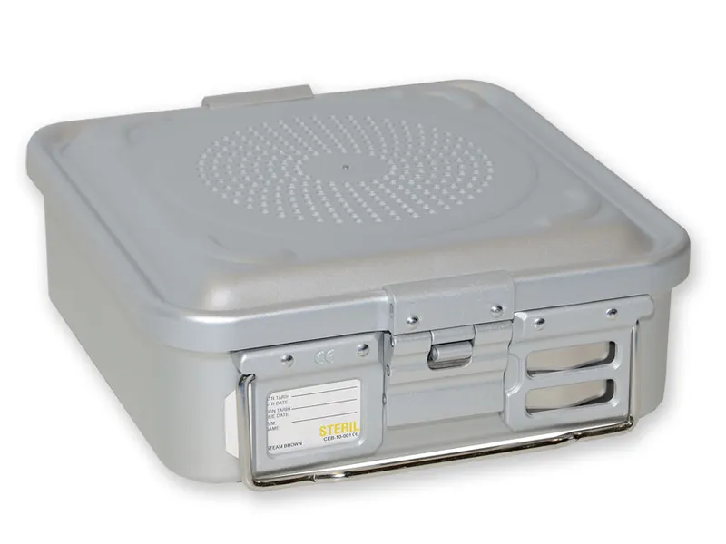 [A00014005] - Container con filtro piccolo h100 mm - grigio