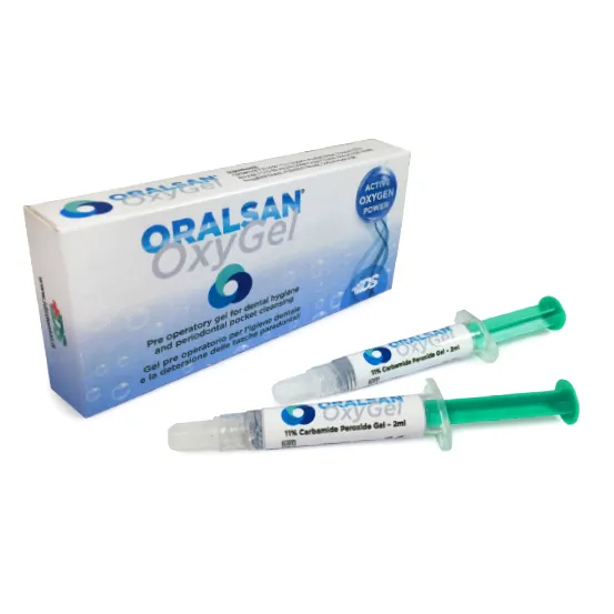 [A00147097] - oralsan oxygel - siringhe 2x2ml + 10 tipsids