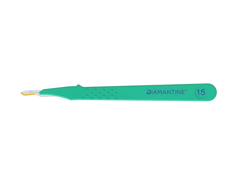 [A00167201] - bisturi diamantine lama inox n.15 - sterile Gima