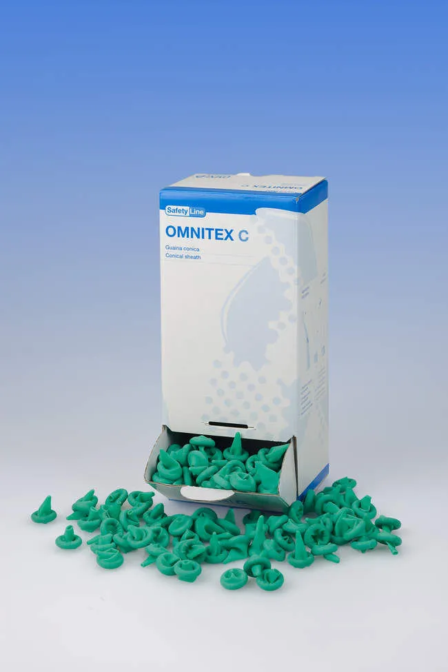 [A00112037] - Guaine coniche verdi - 500pz Consorzio ONDA